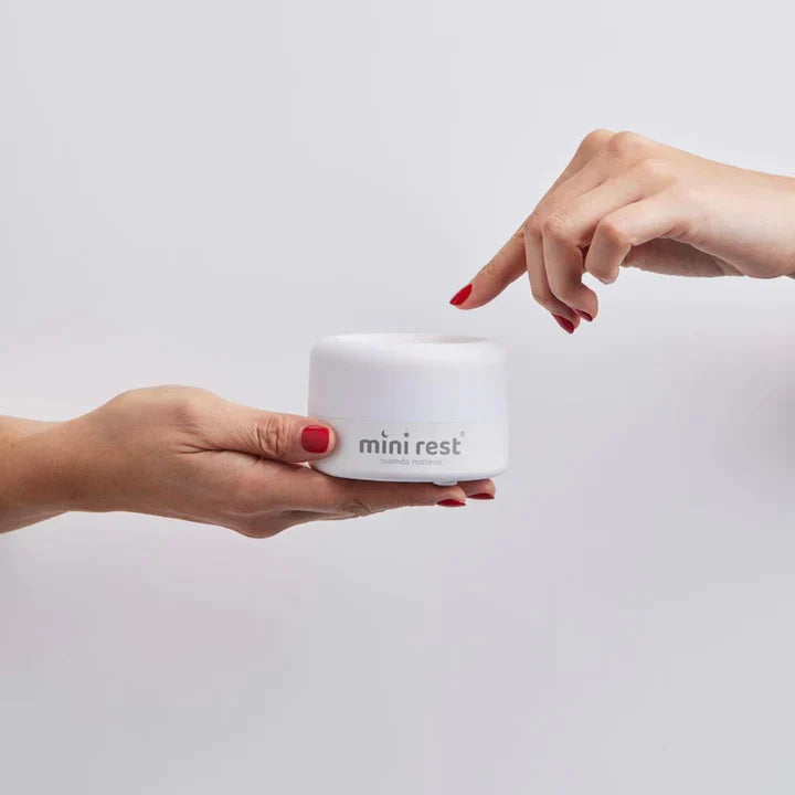 MINI REST® MÁQUINA DE SONIDOS, RUIDO BLANCO Y LUZ DE NOCHE